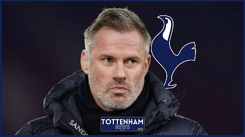 Jamie Carragher has addressed Tottenham boss Ange Postecoglou.