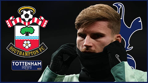 Timo Werner may be dropped for Tottenham v Southampton (credit: Imago)