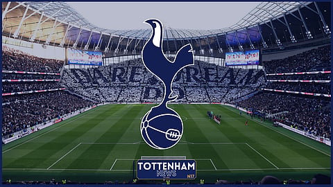 The Tottenham Hotspur Stadium.