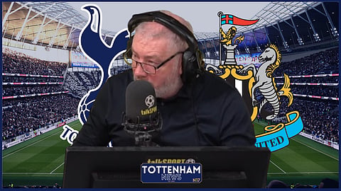 Ally McCoist in disbelief about Tottenham. (Credit - Imago/talkSPORT on YouTube)