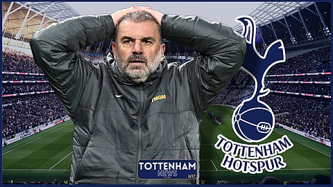 Ange Postecoglou leaves Tottenham desperate. (Credit - Imago)