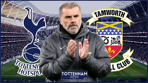 Tottenham take on Tamworth in the FA Cup (Credit - Imago)