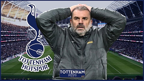 Ange Postecoglou's Tottenham are struggling. (Credit - Imago)