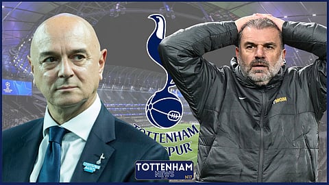 Daniel Levy has a decision to make on Ange Postecoglou. (Credit: Imago)