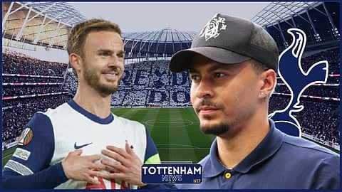 Tottenham ace James Maddison sends message to Dele Alli. (Credit - Imago)