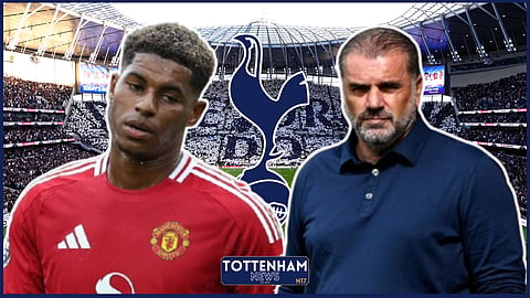 Marcus Rashford could feature in Tottenham Hotspur's starting XI once the winter transfer window closes. Credit: Imago