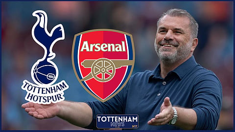 Tottenham take on Arsenal in the Premier League