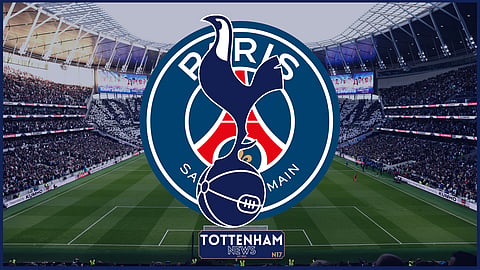 The Tottenham Hotspur Stadium.