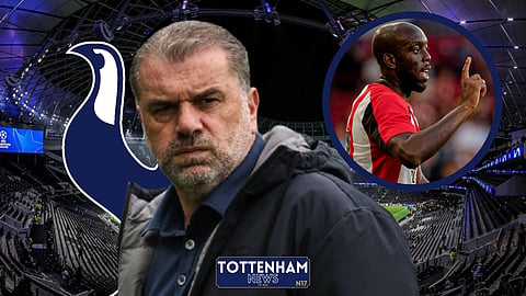 Ange Postecoglou could save his Tottenham job by signing Yoane Wissa (Credit: Imago)