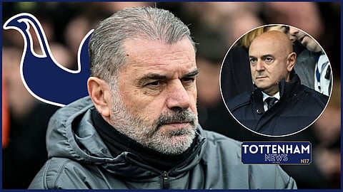 Daniel Levy could sack Ange Postecoglou at Tottenham (credit: Imago)