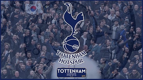 Tottenham fans at the Tottenham Hotspur Stadium