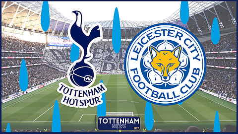 Tottenham are set to host Leicester City in the Premier League on Sunday