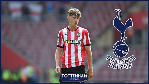 Tottenham were interested in Tyler Dibling's services. (Credit: Imago)