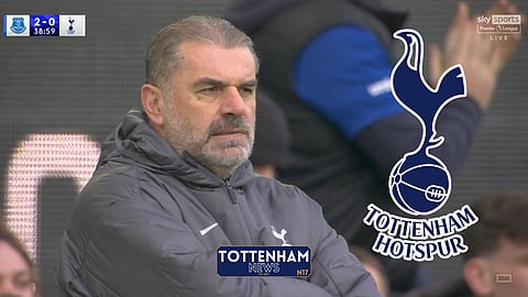 Has Ange Postecoglou managed his last Tottenham game v Everton? (Credit: Sky Sports PL)
