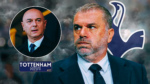 Daniel Levy is standing by Ange Postecoglou at Tottenham. (Credit: Imago)