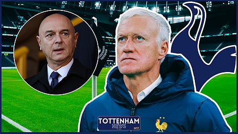 Didier Deschamps is in the running for the Tottenham job. (Credit: Imago)