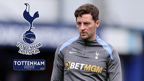 Ryan Mason has been Tottenham interim manager twice. (Credit: Imago)