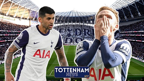 Cristian Romero and James Maddison both star for Tottenham. Credit: Imago