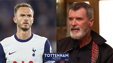 Roy Keane's comments on James Maddison have been branded as "harsh". (Credit: Imago/Stick to Football YouTube)