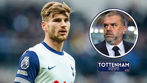 Tottenham 'confirm Timo Werner exit'. (Credit - Imago)