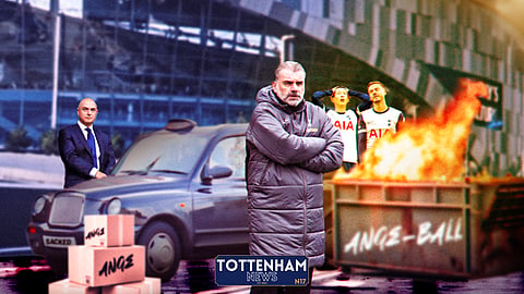 Ange Postecoglou is under pressure at Tottenham. (Credit: Hasan Karim)