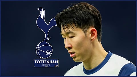 Tottenham forward Son Heung-min. (Credit: Imago)