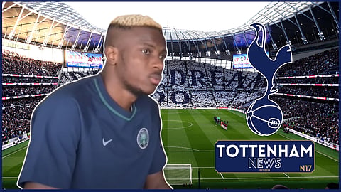 Tottenham have been mooted to sign Victor Osimhen. Credit: Sky Sports Premier League YouTube