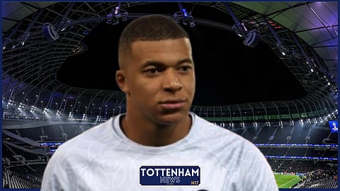 Kylian Mbappe has been brought into a conversation surrounding Mathys Tel at Tottenham