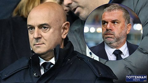Daniel Levy and Ange Postecoglou