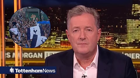 (Credit: Tottenham on X, Piers Morgan Uncensored)
