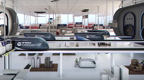 Mohammed bin Rashid attends launch of DP World Cargospeed