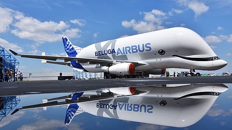 First Airbus BelugaXL Rolls Out of Paintshop