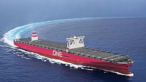 ONE Unveil New Fuel Efficient Ship