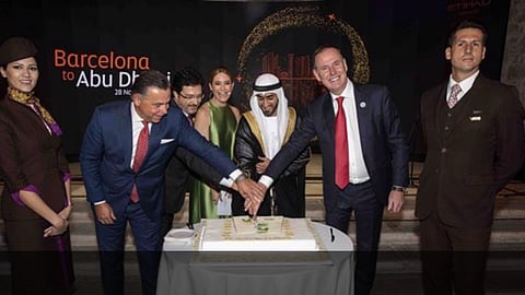 Etihad Airways Celebrates Launch of Services to Barcelona
