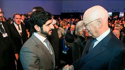 Dubai Prince Leads Big Trade Talks at WEF
