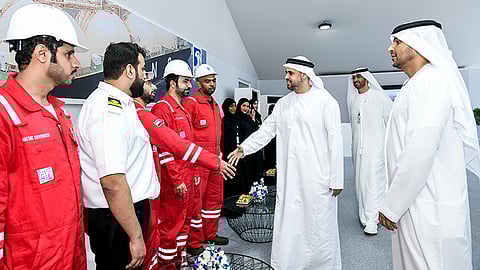HH Sheikh Theyab Updated on ADNOC Logistics & Services