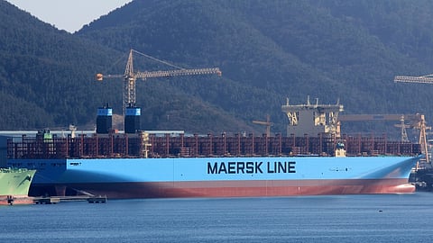 Maastricht Maersk Makes Maiden Call to Rotterdam