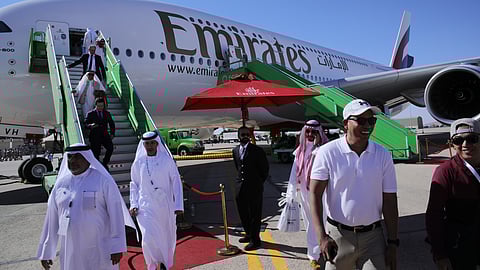 Emirates A380 Sees Over 3000 Visitors at Saudi Int’l Airshow