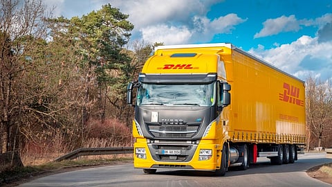 DHL Freight Pilots its First LNG Mega-Truck