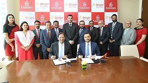 Emirates, SpiceJet Sign Codeshare Deal