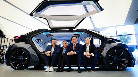 Made in UAE Autonomous Car Unveiled at Auto Shanghai