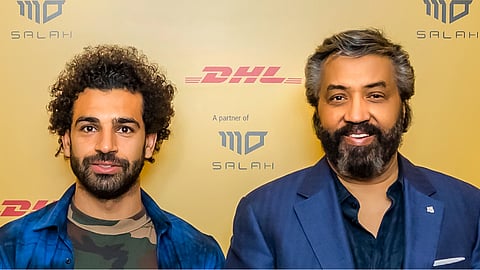 DHL Express Hosts Mohammed Salah in Dubai