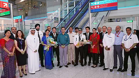 DXB Welcomes First Air India Flights from Indore  and Kolkatta