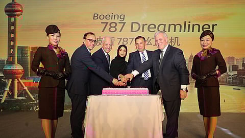Etihad Celebrates Start of Dreamliner Services to Shanghai