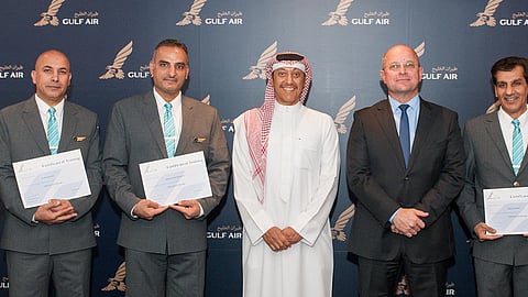 Gulf Air Promotes 5 Bahrainis to Cabin Service Managers