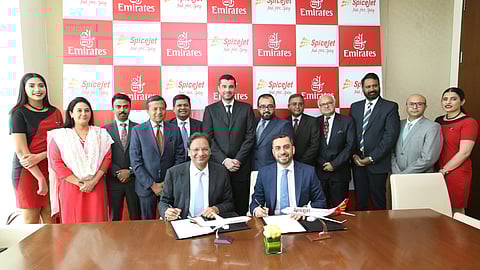 Emirates and SpiceJet Sign Codeshare Deal