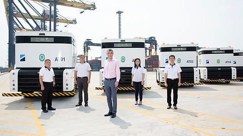 Hutchison Ports Thailand Trials Autonomous Trucks