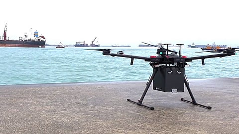 WATCH: First Commercial BVLOS Drone Delivery Made in Singapore