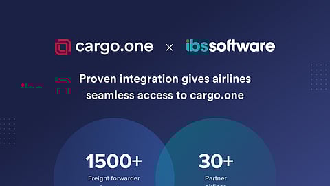 cargo.one and IBS S/w Partner to Provide Seamless Air Cargo Bookings