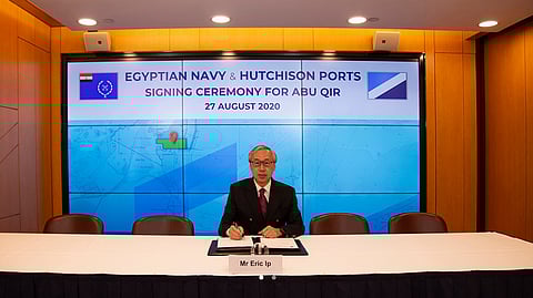 Hutchison Ports to Set Up New Container Terminal with Egyptian Navy